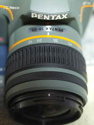 smc PENTAX-DA L 18-55mm F3.5-5.6AL olive